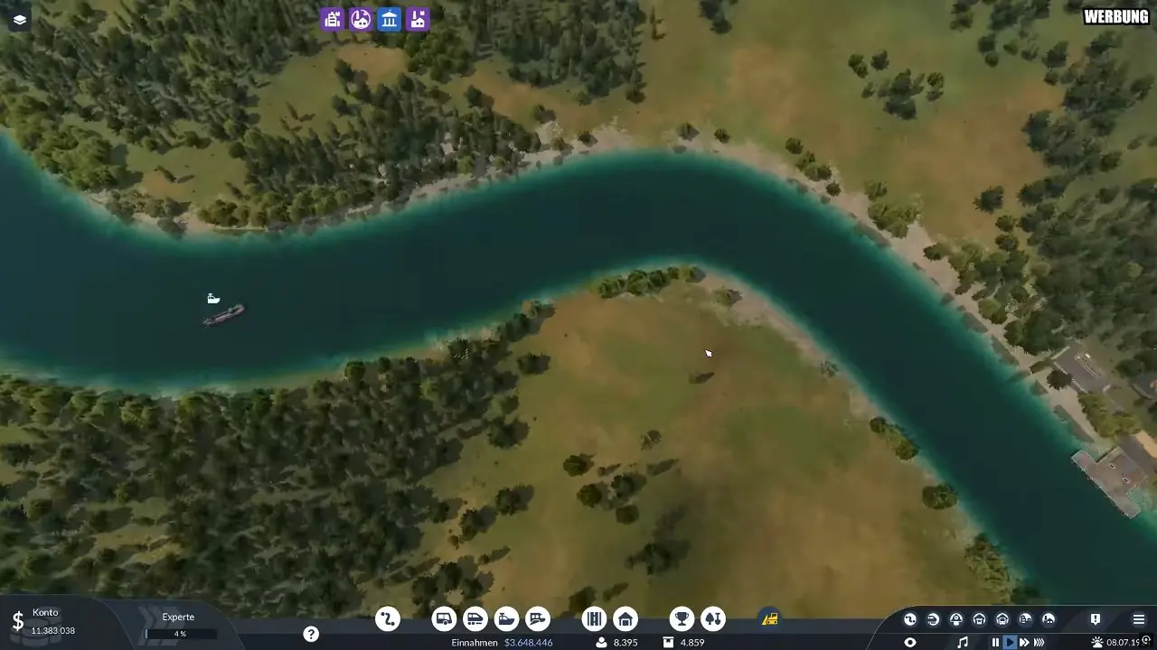 Ship line settings for loading fuel